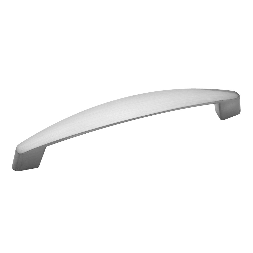 Möbelgriff 44324 - 128mm -  Edelstahl-Optik