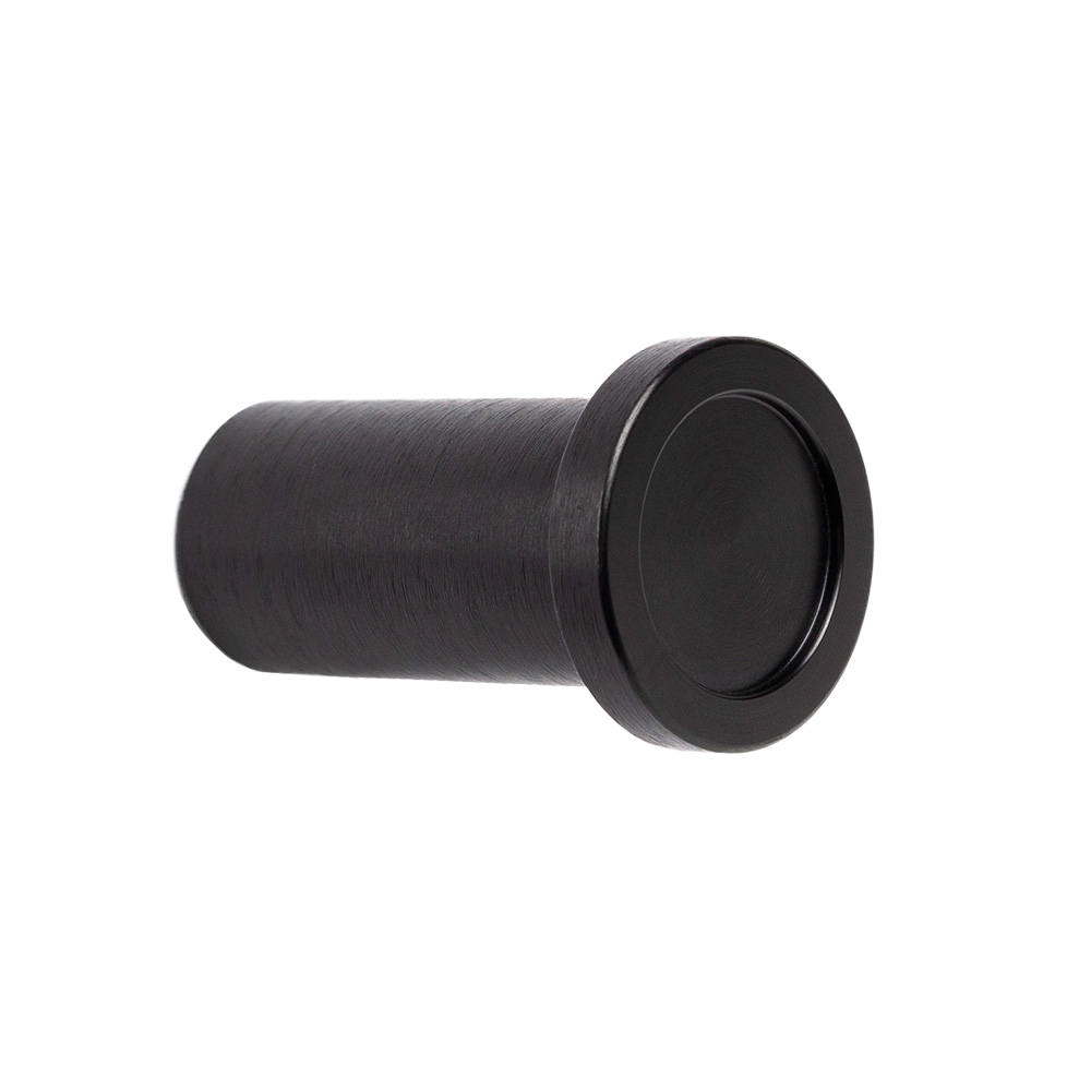 Haken Round - Gebürstetes Schwarz