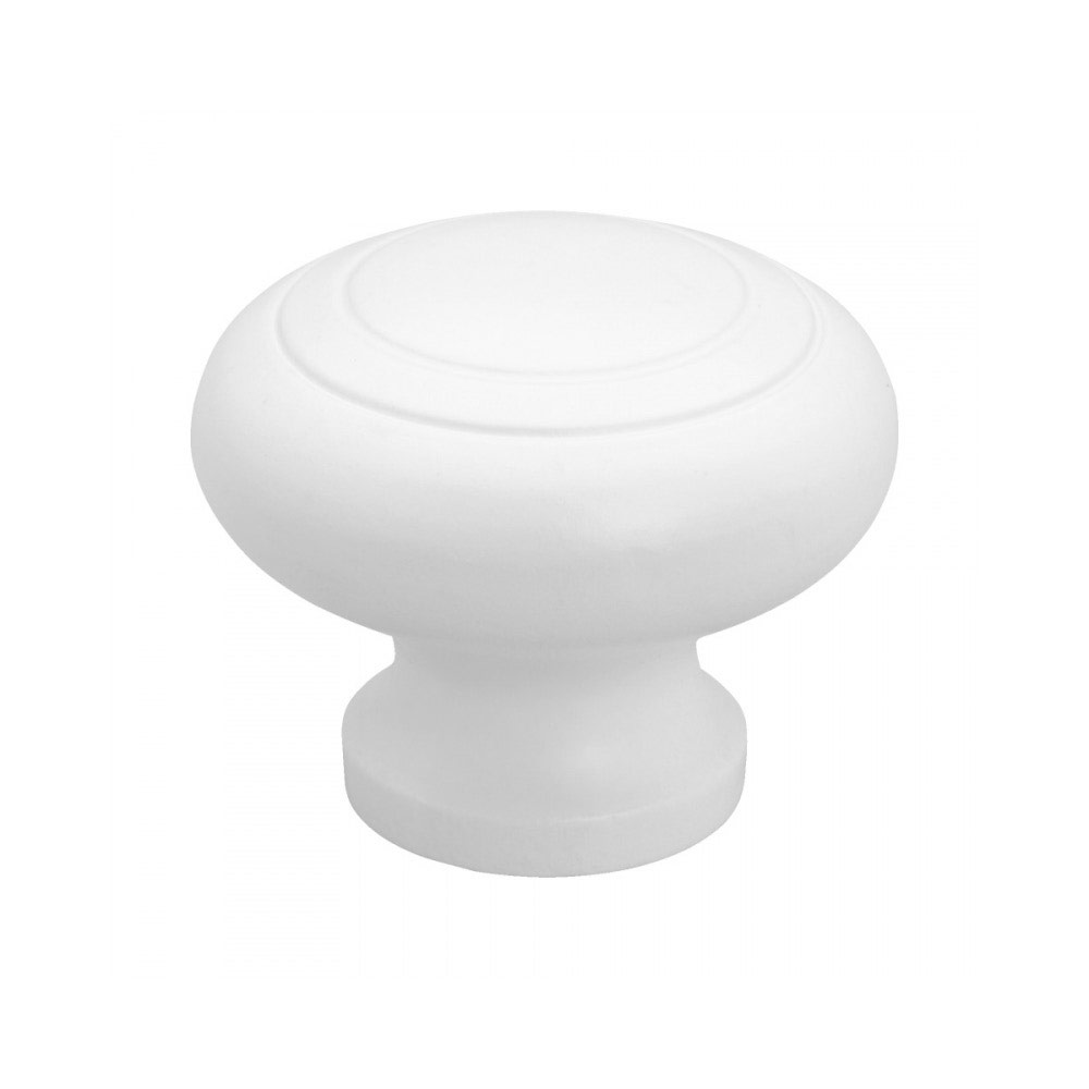 Möbelknopf Rillan - 44mm - Weiß