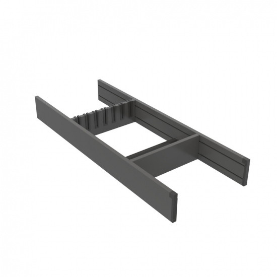 Messereinsatz Flex Basic - 500 (473mm) - Dunkelgrau