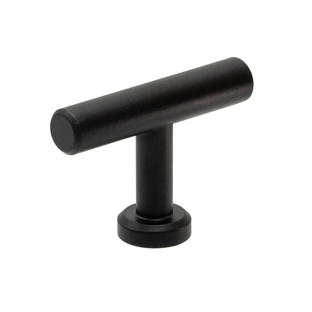 Griffknauf T-Form T Viva - Mattschwarz