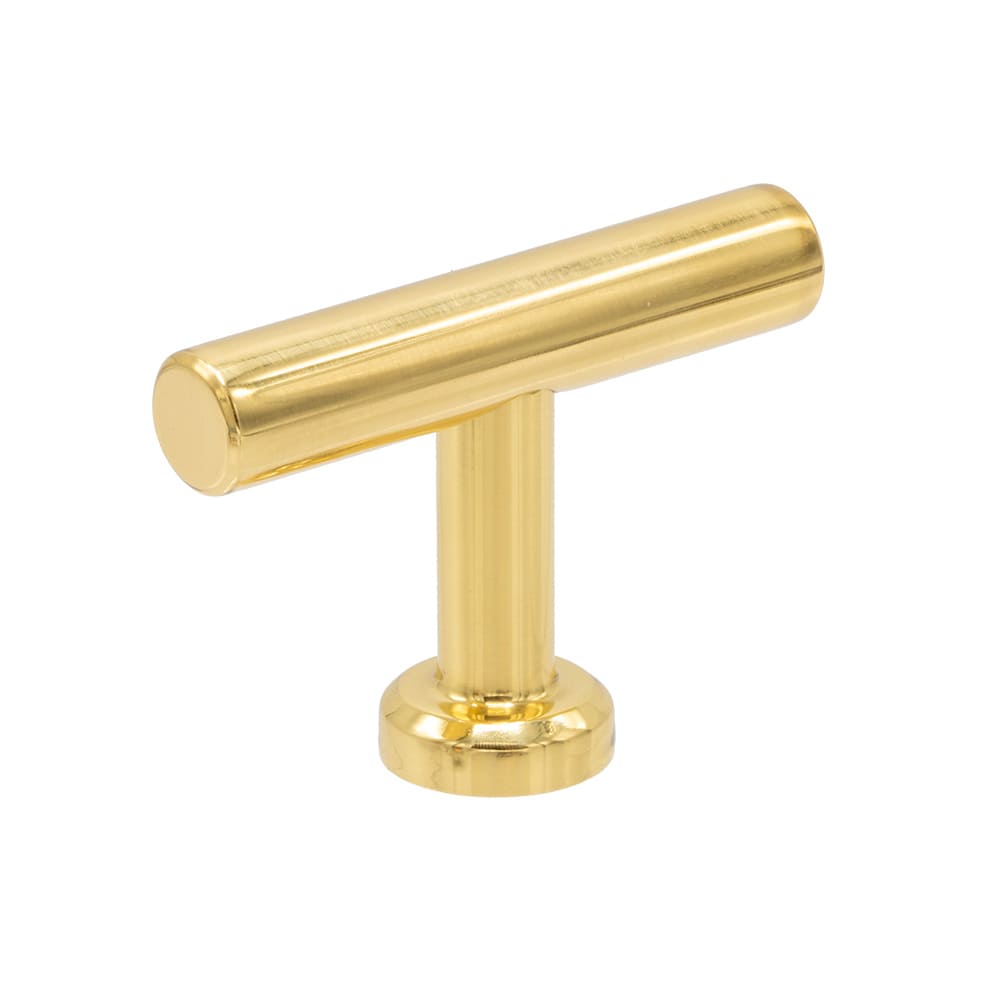 Griffknauf T-Form T Viva - Poliertes Messing