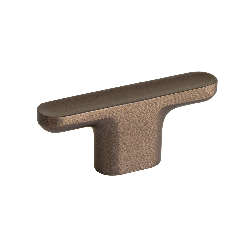 Griffknauf T-Form T Vibe Soft - Dunkelbronze