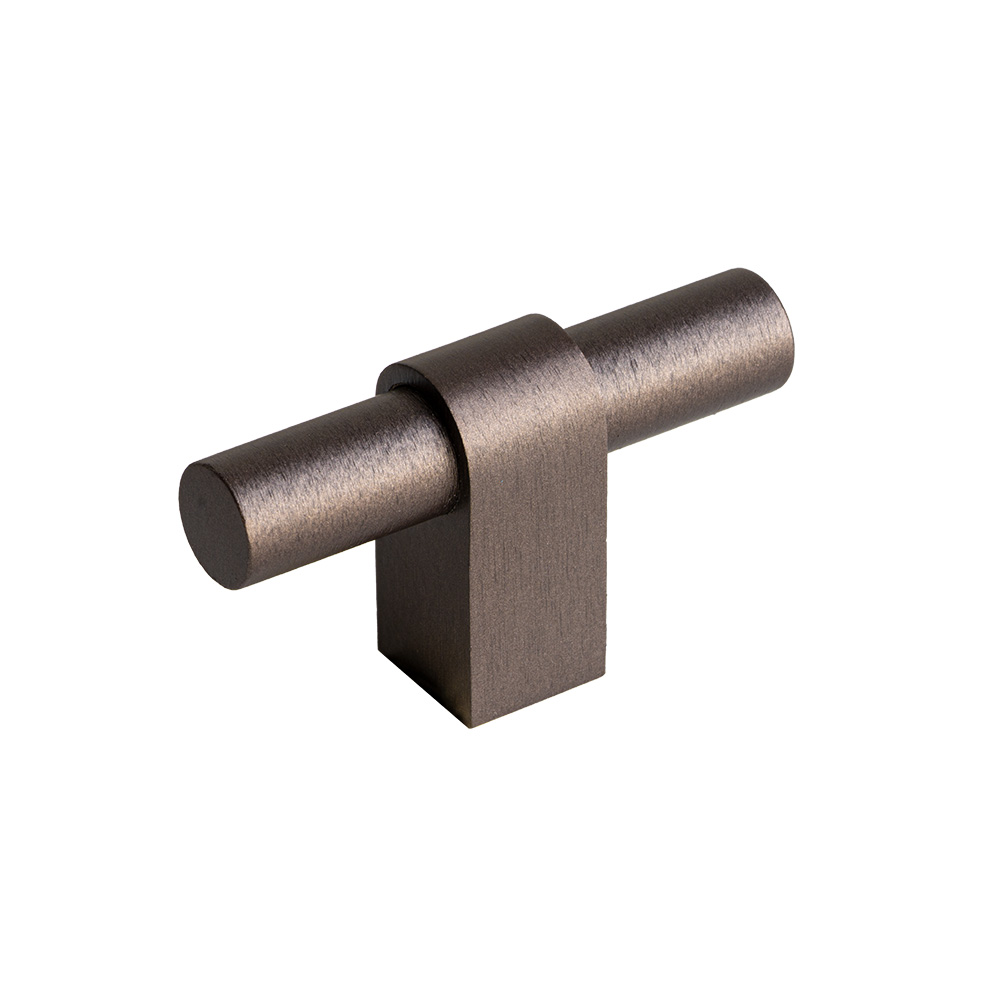Griffknauf T-Form T Trace - Dunkelbronze
