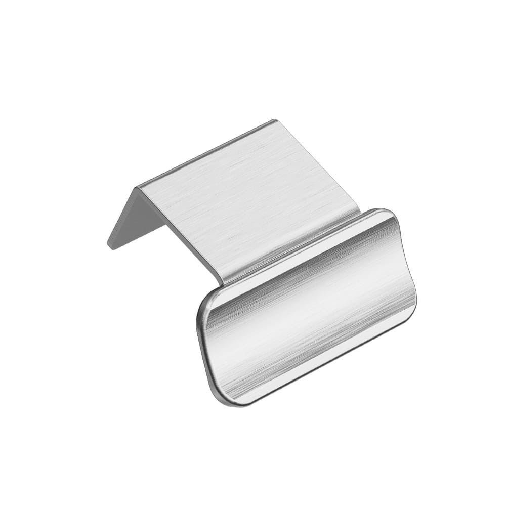 Kantengriff Volet - Edelstahl-Optik