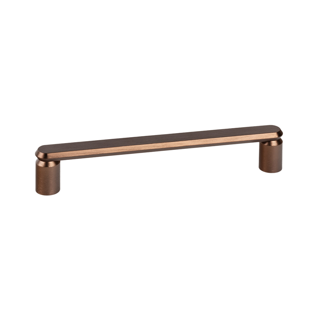 Möbelgriff Fase cc160mm - Gebürstete Bronze