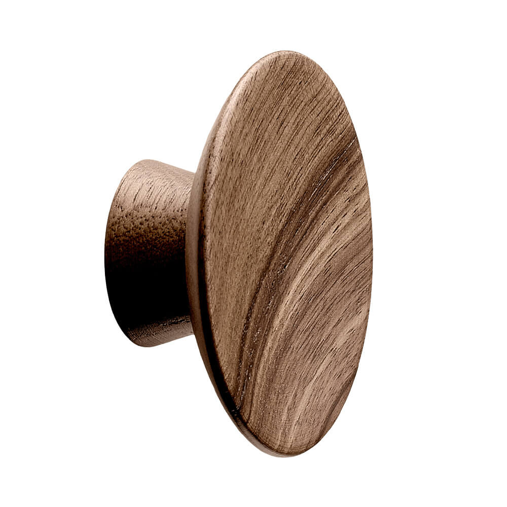 Haken Olympia - 50mm - Walnuss