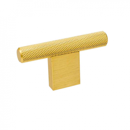 Griffknauf T-Form T Graf Mini - Messing