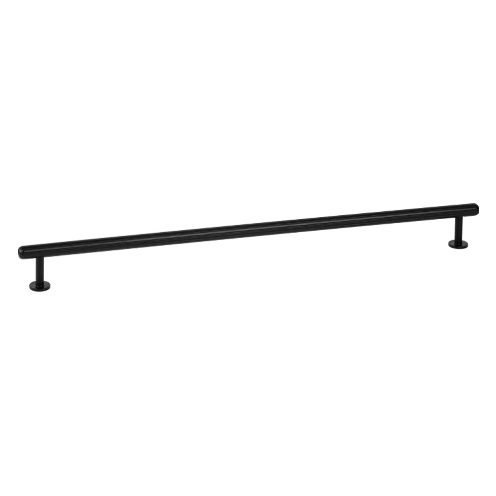 Möbelgriff Rille Mini - 320mm - Gebürstetes Schwarz