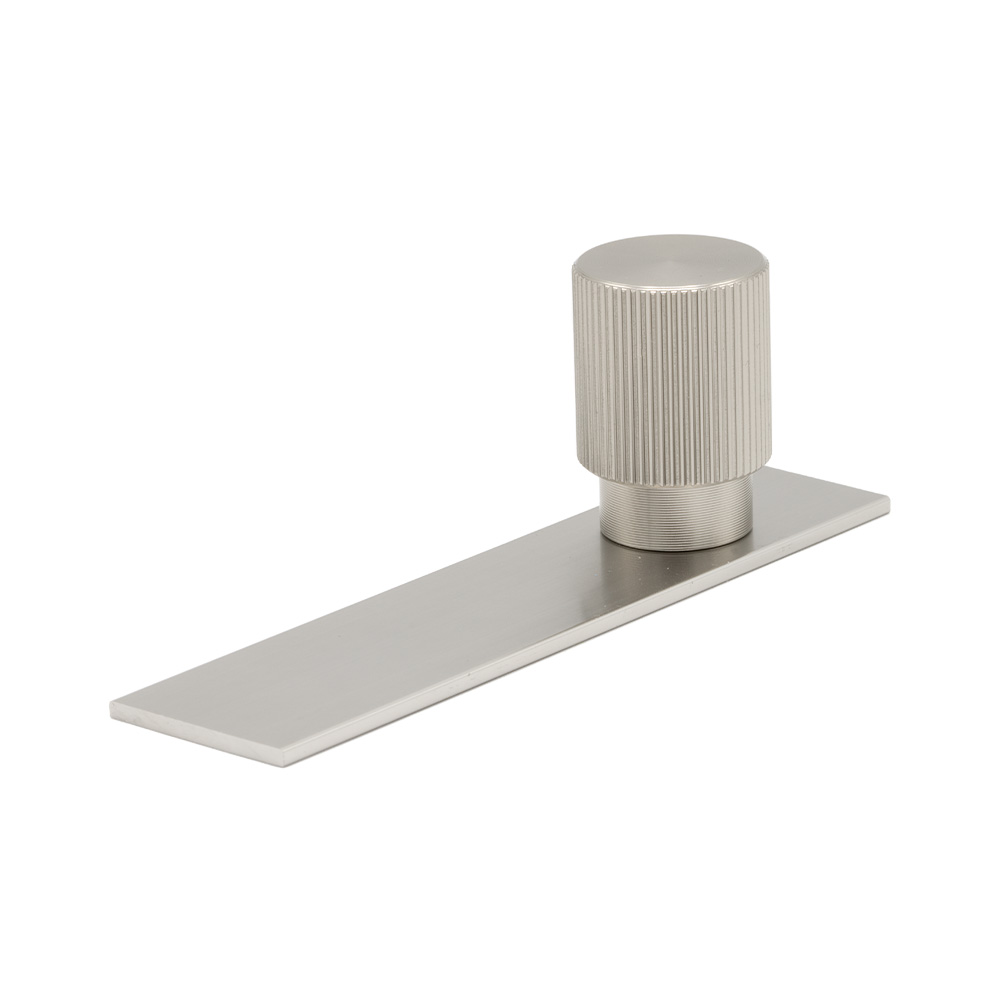 Möbelknopf Arpa/Bricka - Edelstahl-Optik