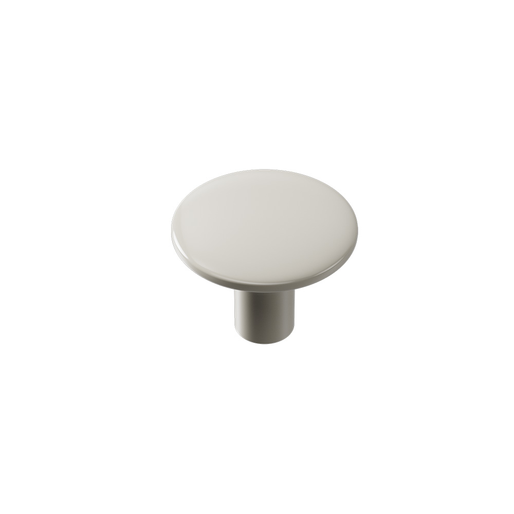 Möbelknopf Tango - 30mm - Glossy Dusty Creme