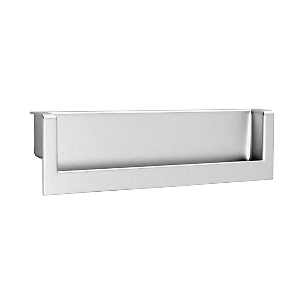 Einbau-Möbelgriff 4036 - 160 mm - Aluminium-Optik