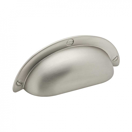 Muschelgriff 3922 - 64mm - Edelstahl-Optik