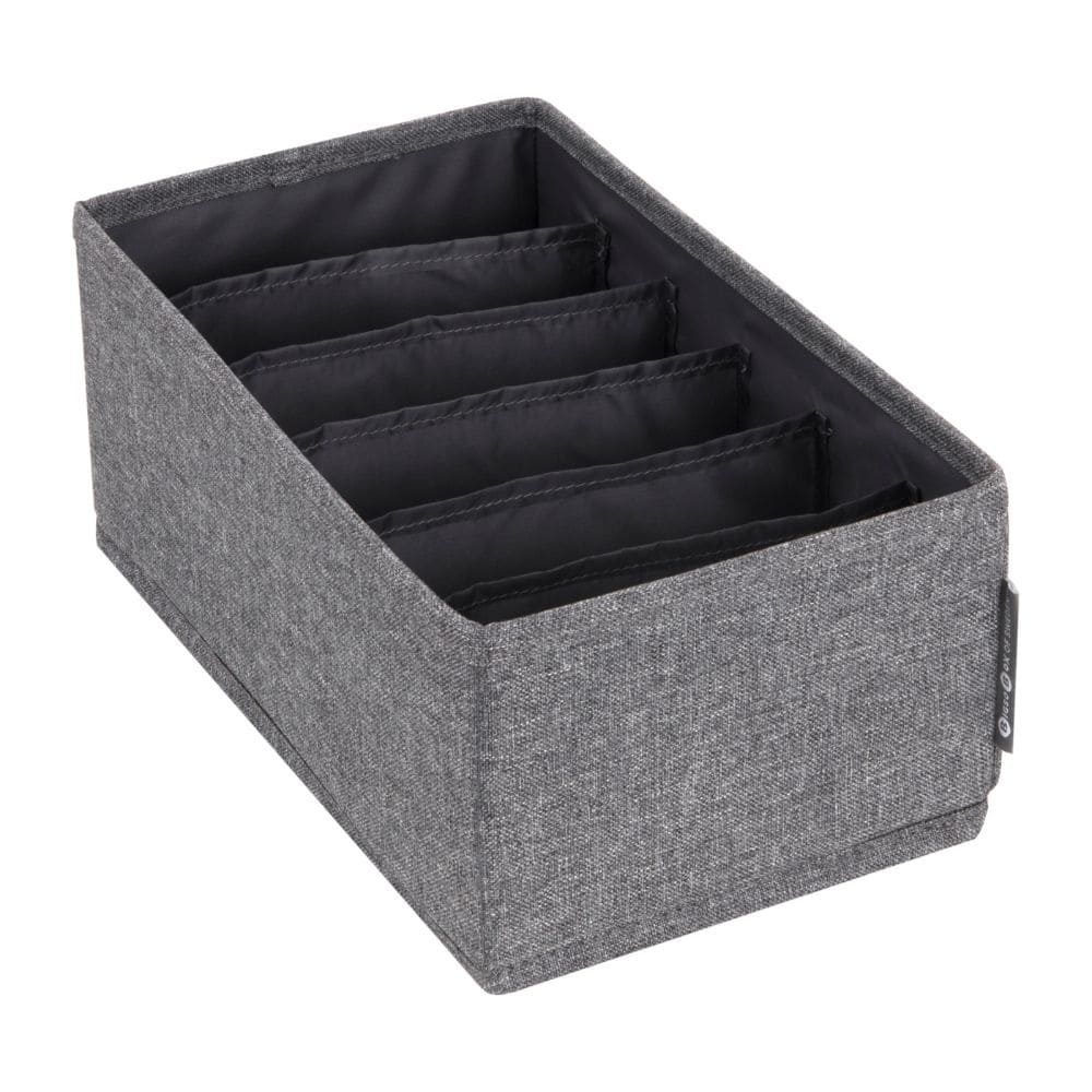 Boxen mit 6 Fächern - Grau