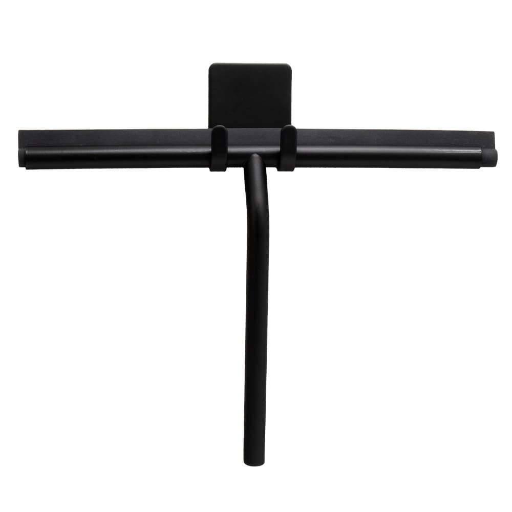 Duschabzieher mit Halter Base - Mattschwarz