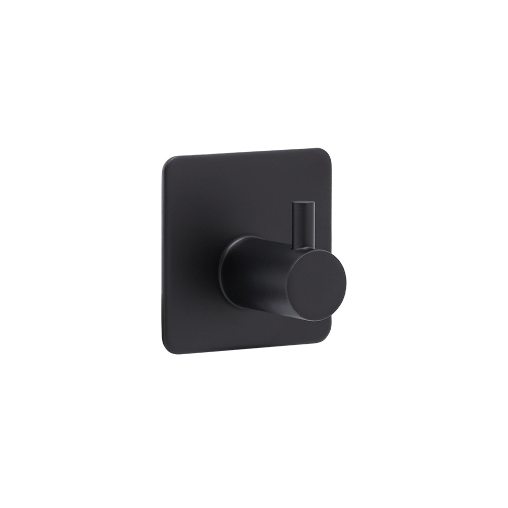 Klebehaken Base 220 1-Haken - Mattschwarz