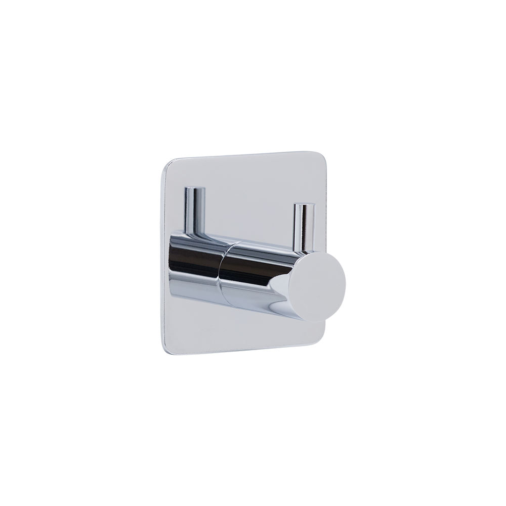 Klebehaken Base 220 1-Haken - Chrom