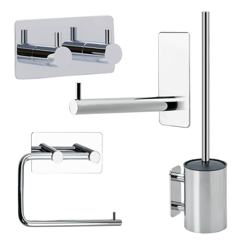 Badezimmer Set Base 220 - Chrom