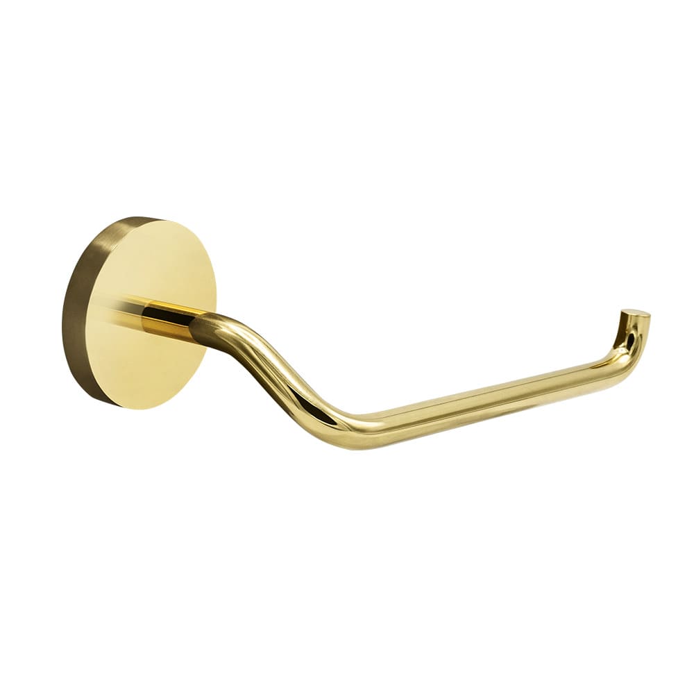 Toilettenpapierhalter Calm - Poliertes Messing