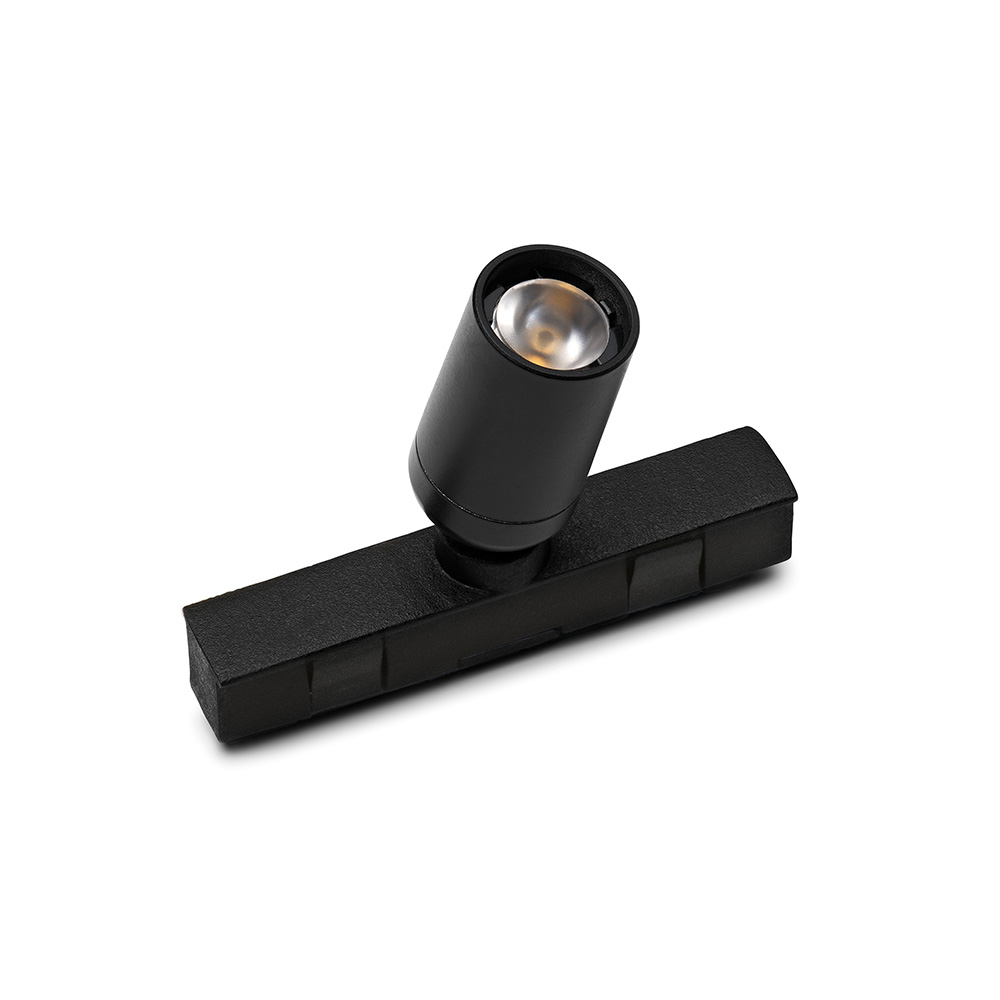 LED-Spot Magy R 24V/1W 2700K - Schwarz