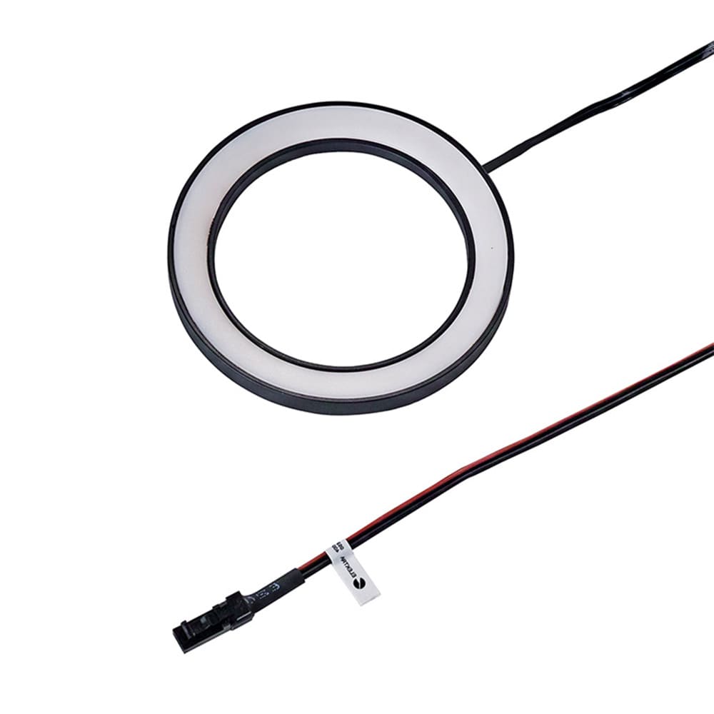 LED-Spot Ringlight - Aufbau - Schwarz