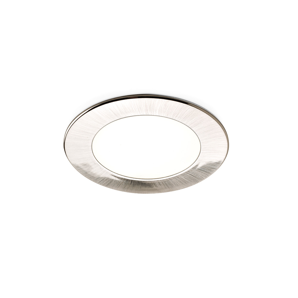 LED-Spot Atom D-M - Edelstahl-Optik