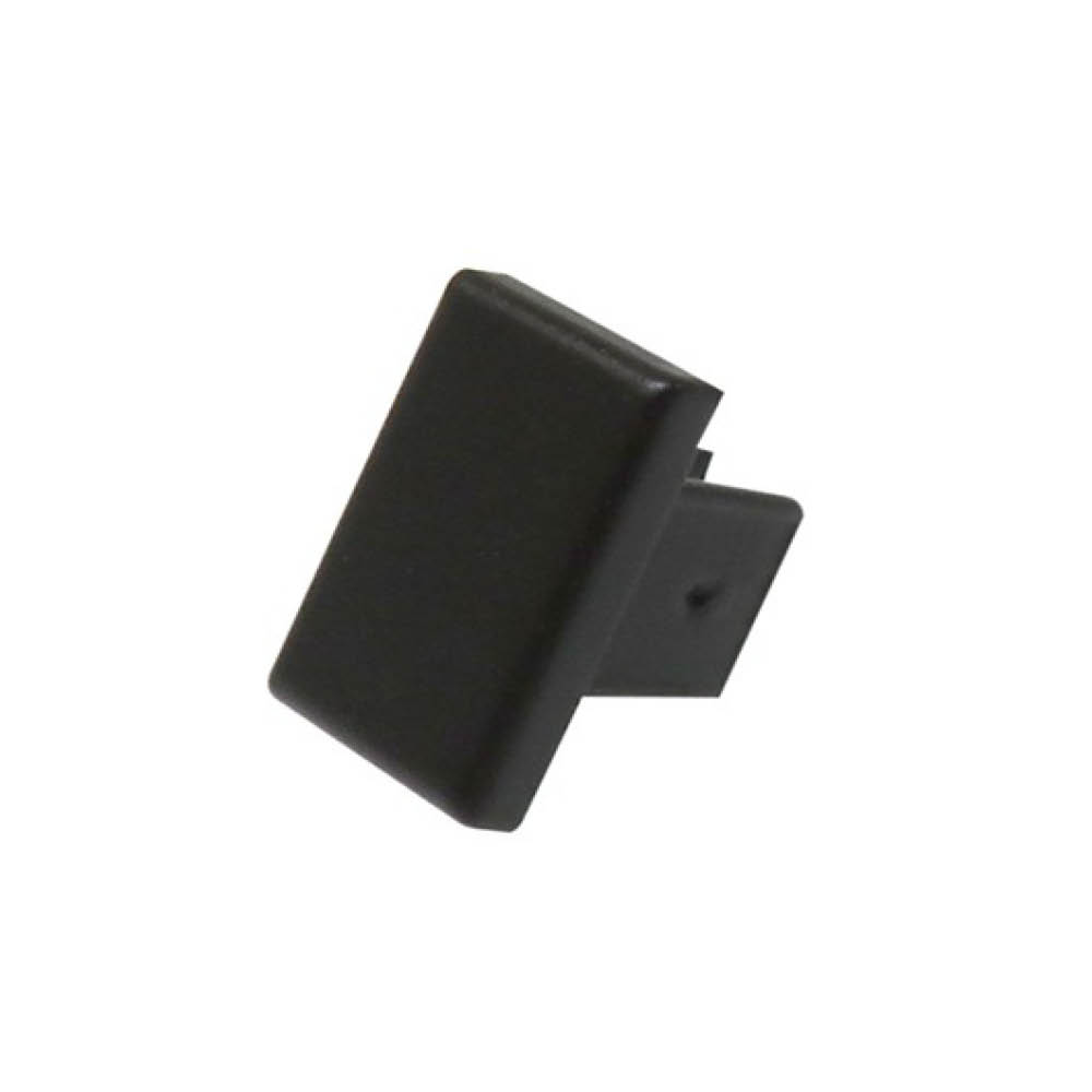 Endkappe LD8104 - 2/p - Schwarz