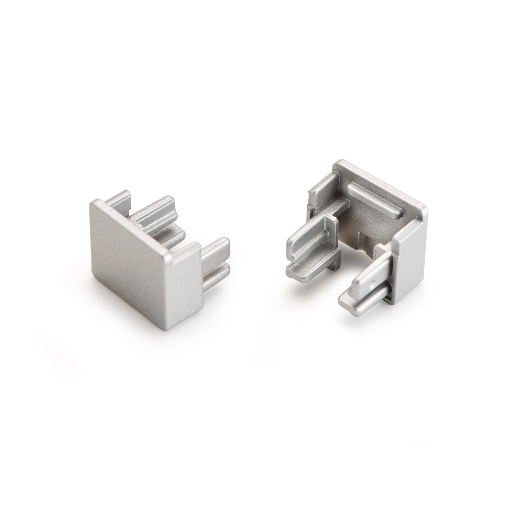 Endkappe Nexus - Aufliegend - Aluminium 2er-Set