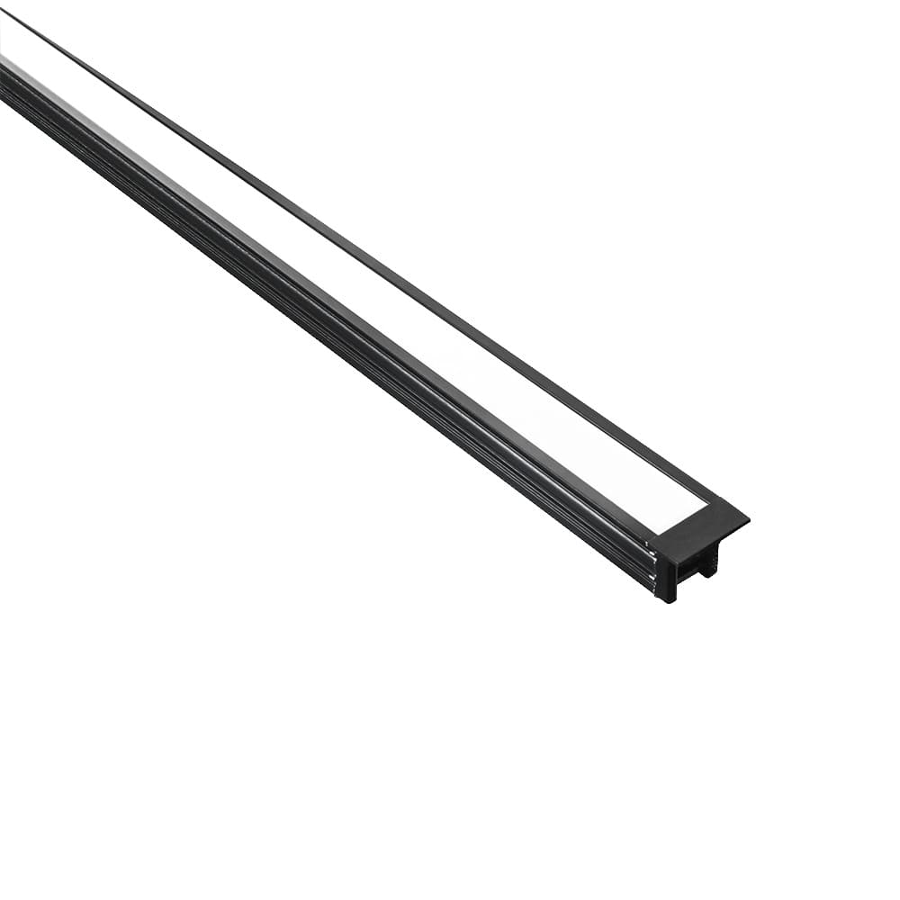 LED-Profil LD8125 - 2000mm - Schwarz