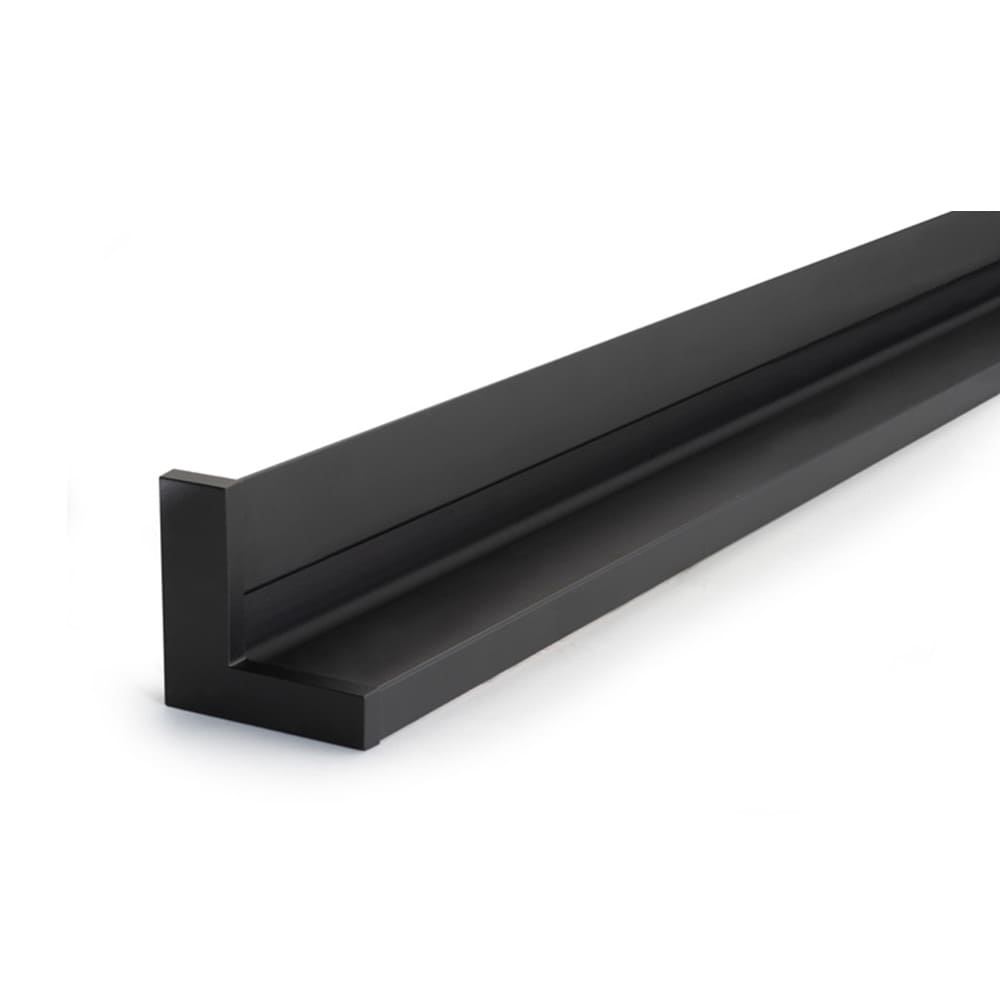 LED-profil Systema D-M - 2000mm - Mattschwarz