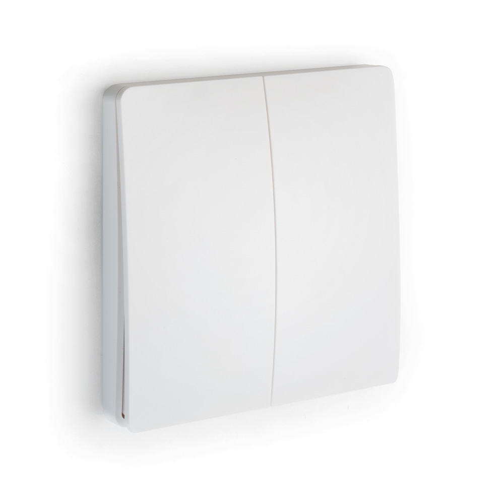 Kabelloser Dimmer Kiny - Doppel - Weiß