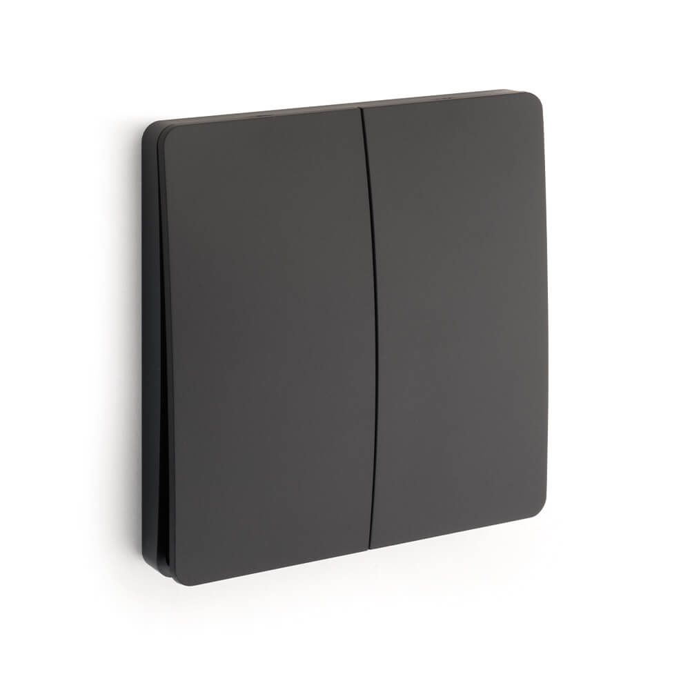 Kabelloser Dimmer Kiny - Doppel - Schwarz