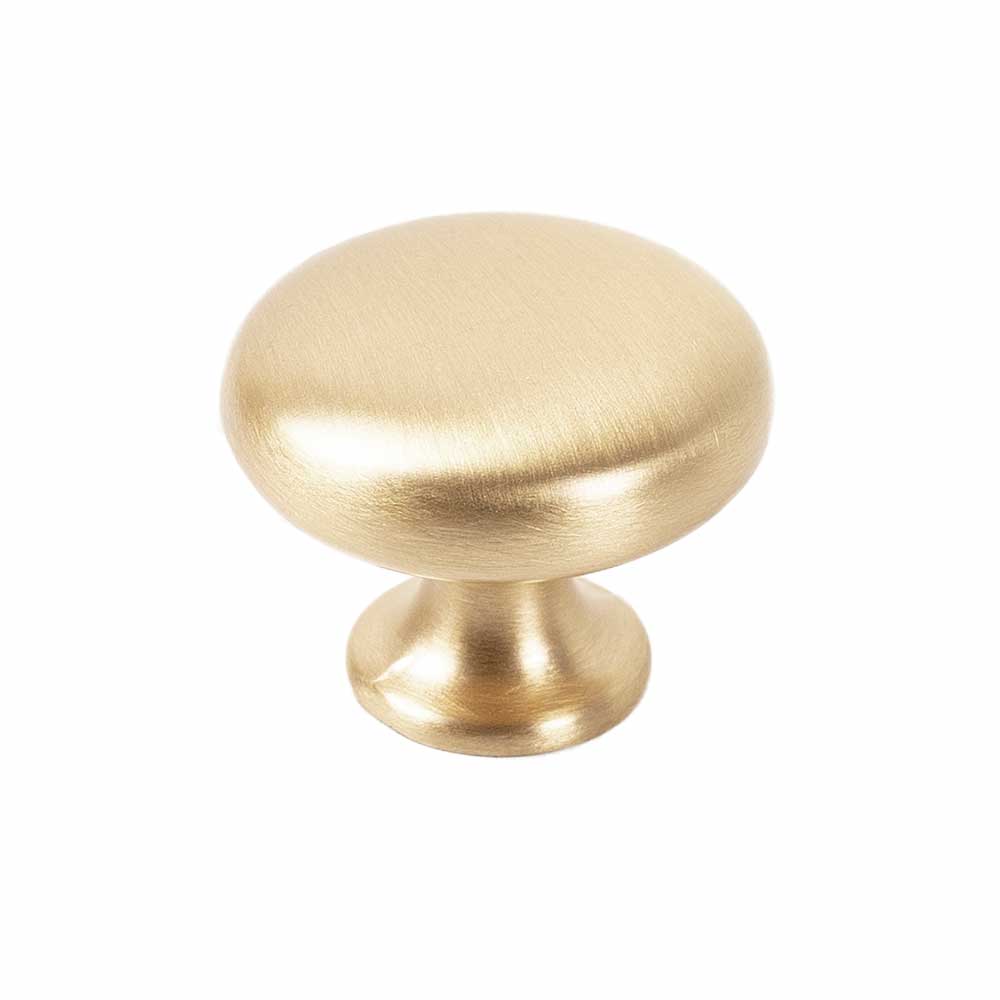 Möbelknopf Duke - 32mm - Gebürstetes Messing