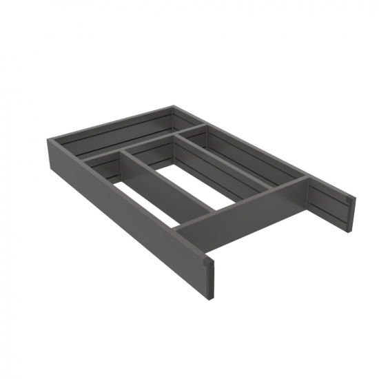 Besteckkasten Flex Basic - Dunkelgrau