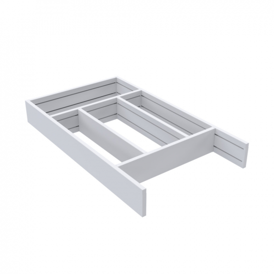 Besteckkasten Flex Basic - Weiß
