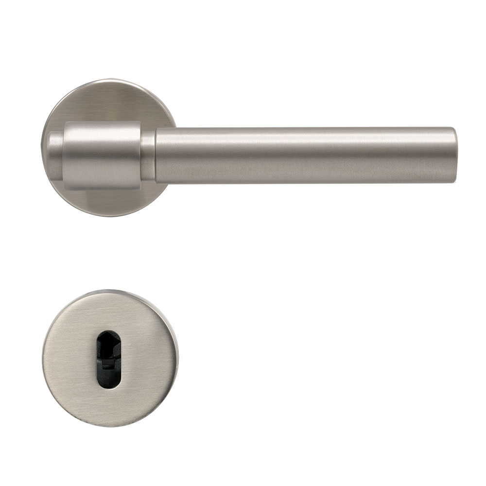 Türgriff Helix 200 Plain - Edelstahl-Optik