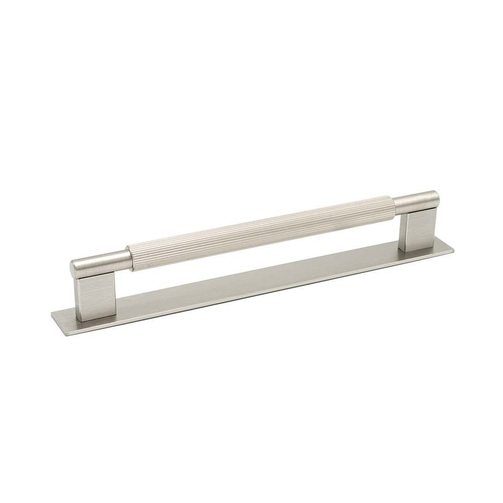 Möbelgriff Arpa/Rosette - Edelstahl-Optik