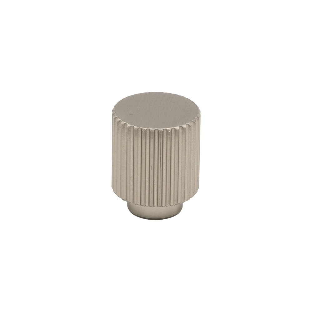 Möbelknopf Helix Stripe - Edelstahl-Optik