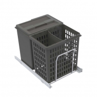 Mülltrennung - Select Basic Eco - Dunkelgrau