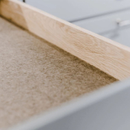 Schubladenmatte - Haselnuss