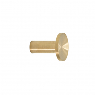 Haken Sture - 18mm - Gebürstetes Unbehandeltes Messing