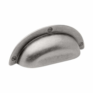 Muschelgriff 3922 - 64mm - Zinn