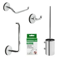 Badezimmer Set Calm - Poliertes Chrom