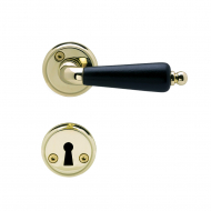 Türgriff Balder - Messing/Schwarz Trä