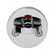 WC-Schloss Form - Chrom