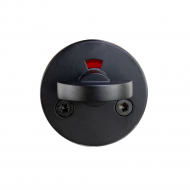 WC-Schloss Form - Mattschwarz