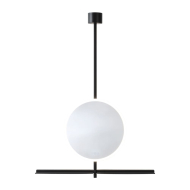 Badezimmerspiegel IO med Beleuchtung & Regal - Schwarz