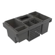 Mülltrennung - Trend Highside Eco - Dunkelgrau