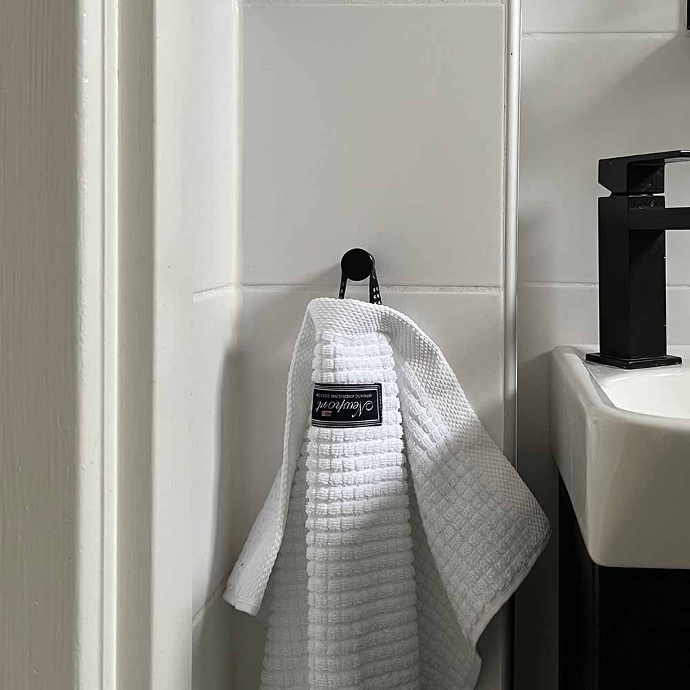 Haken Round - Gebürstetes Schwarz