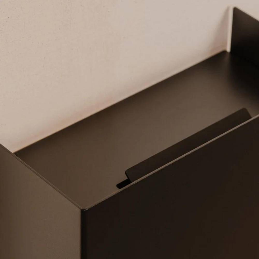 Wandabfalleimer Hold - 9L - Schwarz